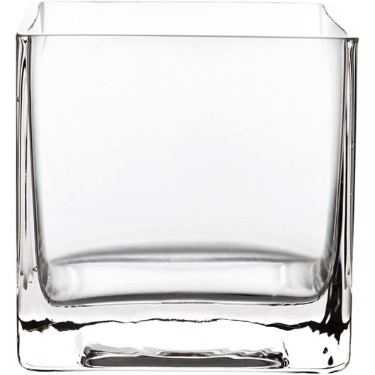 Picture of DUSTRA vase square 10cm clear