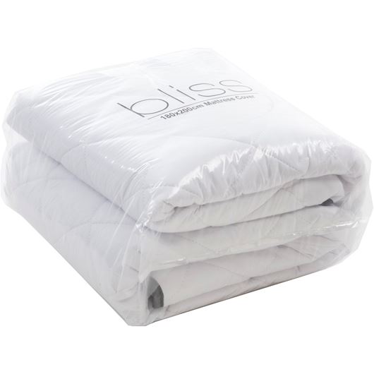 Picture of BLISS mattress cover 180x200 white