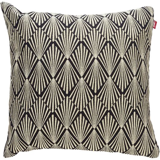 Picture of HAVA cushion cover 40x40 black/gold