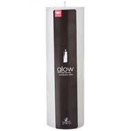 Picture of GLOW pillar candle 8x23 white