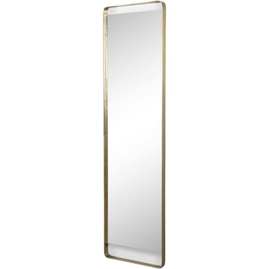 Picture of CASTOR mirror 168x46 brass