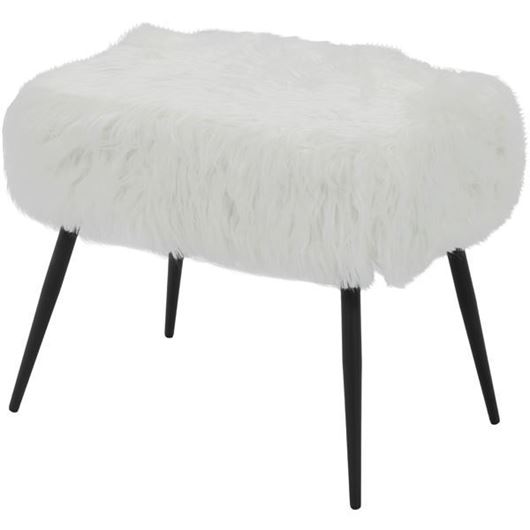 LAMB stool 60x40 white