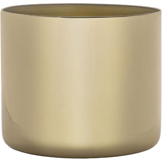 Picture of MELVILLE planter h22cm gold