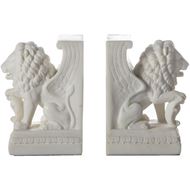 LEONID bookends h16cm set of 2 white
