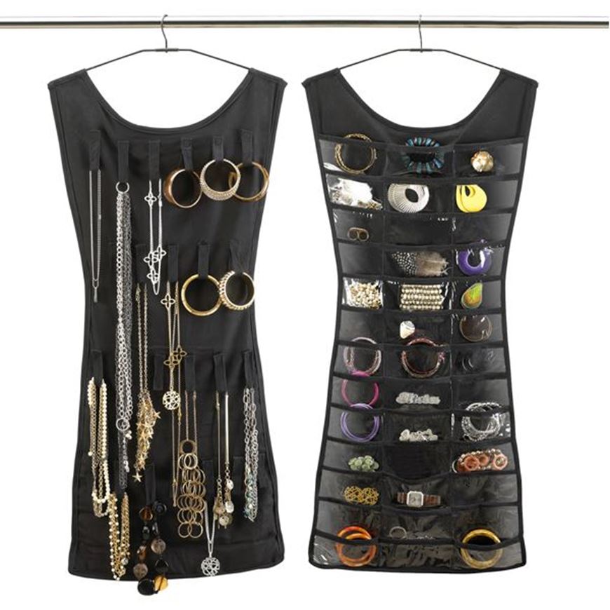 Picture of BLACK dress jewellery holder black