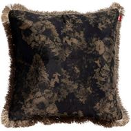 FLORA cushion cover 45x45 green/black