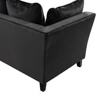 LOOS sofa 2 microfibre dark grey