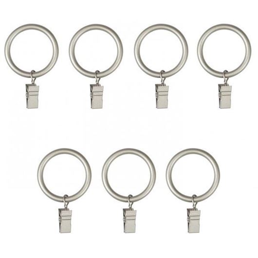 CAPPA clip ring set of 7 nickel