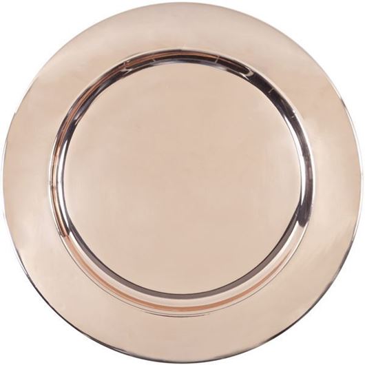 ALANI charger plate d33cm copper