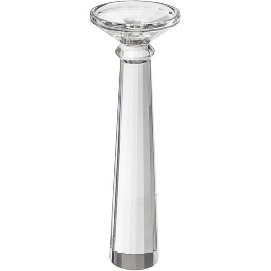 SIAH candle holder h31cm clear