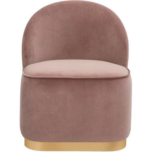 MIA dressing table chair pink