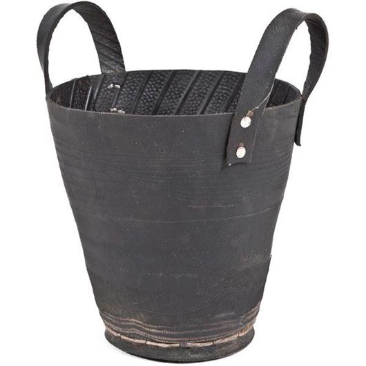 TIRO planter with handle h30cm black