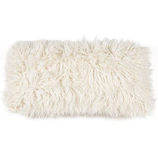 CHINCHI cushion 30x60 white