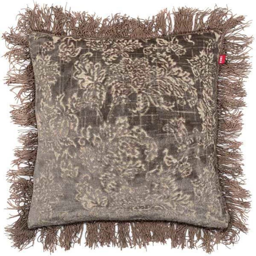 KEEVAH cushion cover 45x45 gold/black