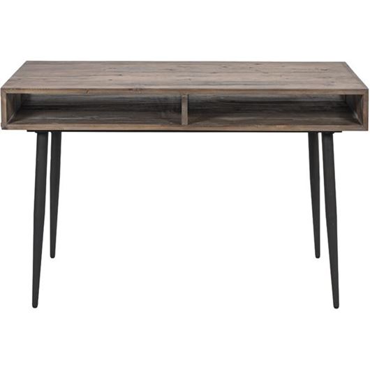 JUDE desk 120x56 grey/black