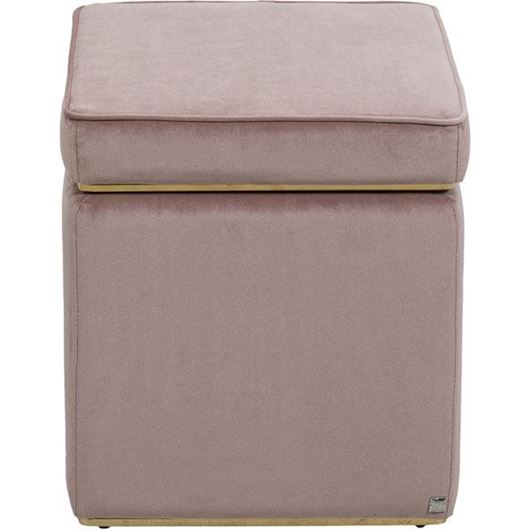 FELINE stool 40x40 pink