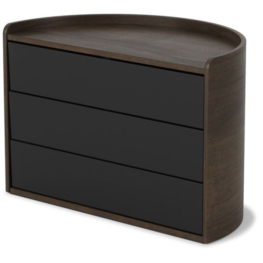 MOONA storage box brown/black