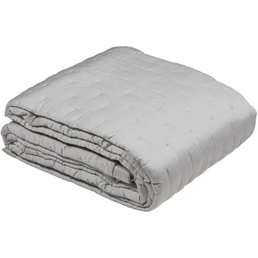 LUNA bedspread 230x250 grey