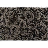 BLOSSOM rug 200x300 black/grey