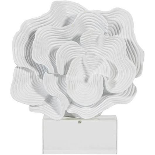 SOPHIE coral decoration h31cm white