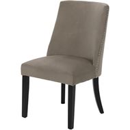 LEAD dining chair taupe/black