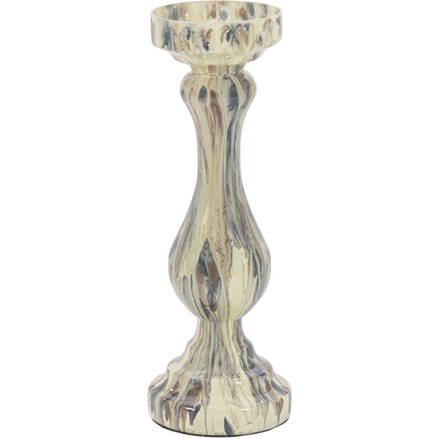 Picture of ADIN candle holder h41cm grey