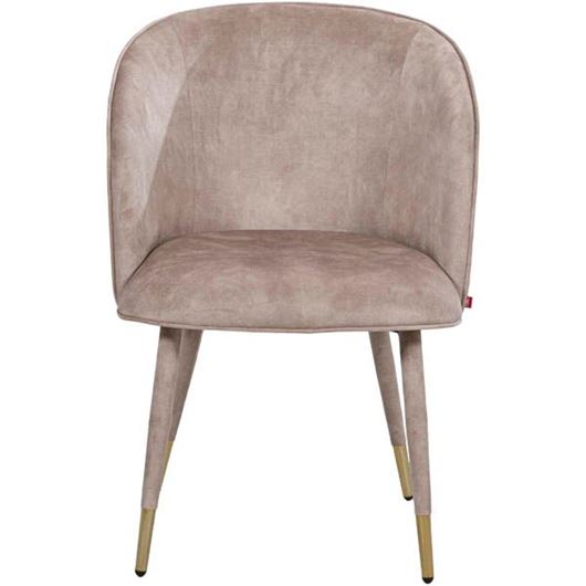 CELINE dining chair taupe/taupe