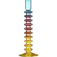 RINGS candle holder h27cm multicolour