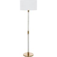 LUIS floor lamp h165cm white/brass