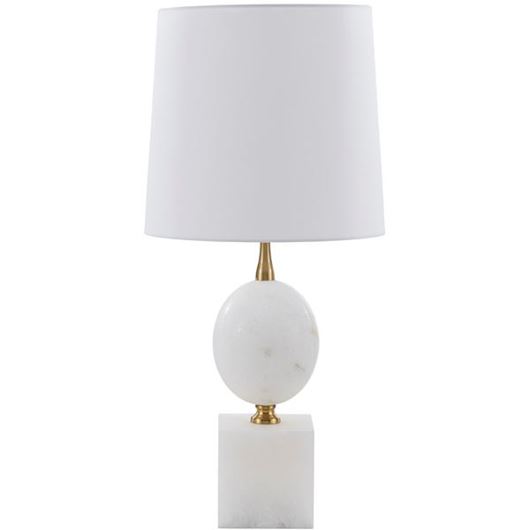 RIANA table lamp h82cm white/white
