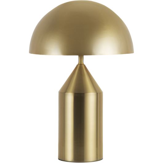 Picture of RADIANT table lamp h52cm brass
