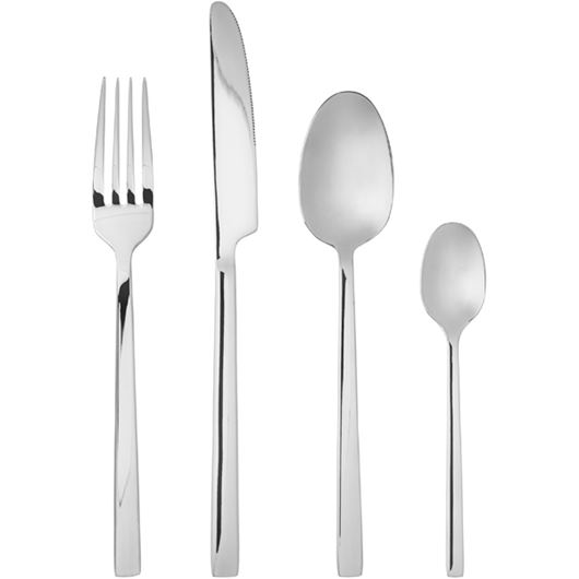 Picture of NEVES cutlery set of 4 silver