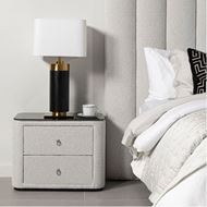 CAMPO bedside table white