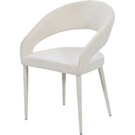 BRISBANE dining chair white/white