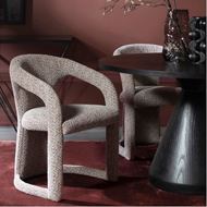 BROOKLYN dining armchair red