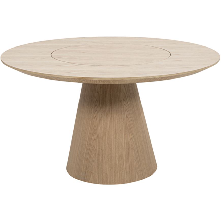 Picture of PIZZA dining table natural - dia136cm