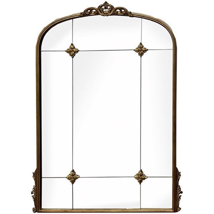 LORI wall mirror gold - 88x67cm